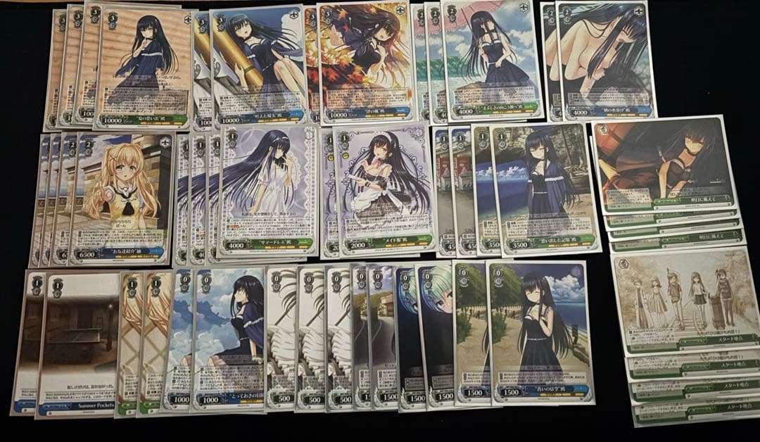【匿名】ヴァイスシュヴァルツ Summer Pockets 鴎デッキ おまけ付き