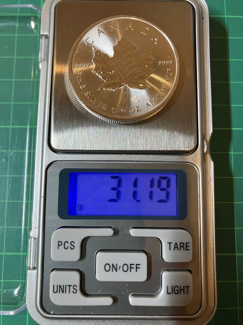 カナダ 1オンス 銀貨 メイプルリーフ