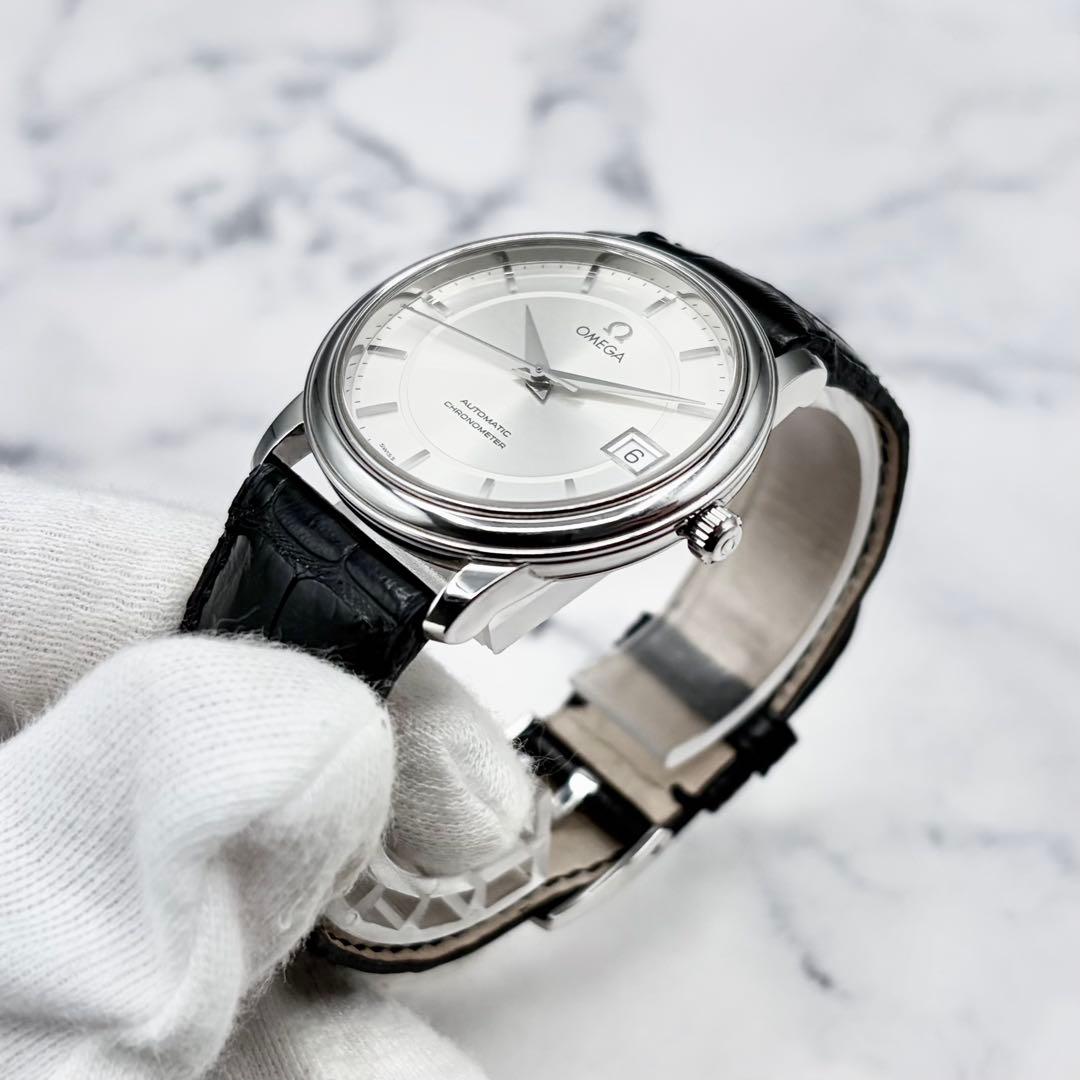 極美／OH済 オメガ デ・ヴィル プレステージ クロノメーター 168.1050