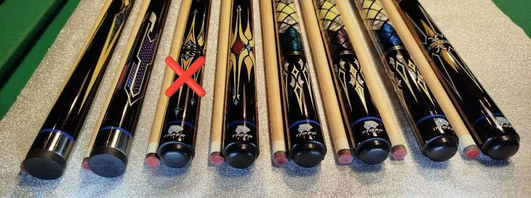 《新品》TIGER CUE 8本セット　まとめ特価（バラ売り可）