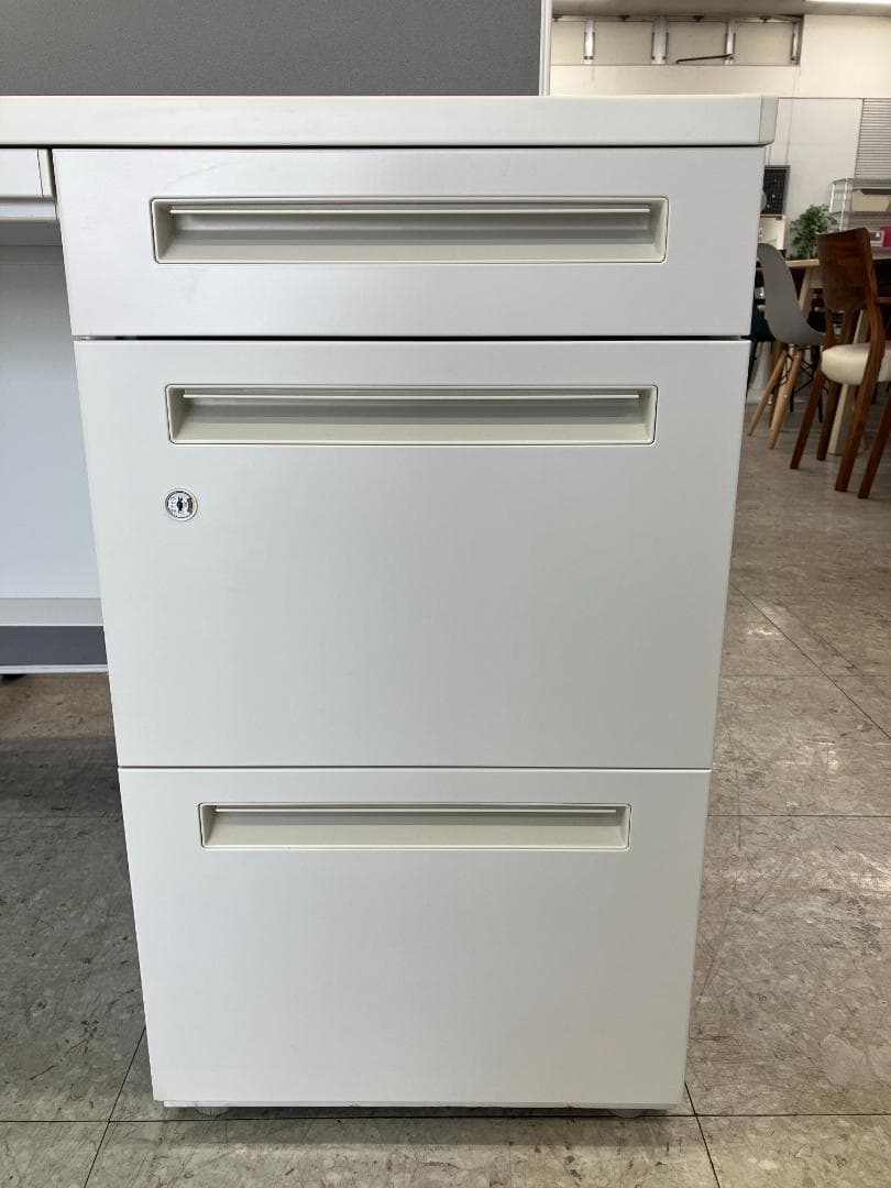 内田洋行 デスクシステム サイドデスク付き JOIFA307 ホワイト②