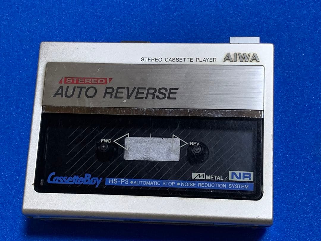 AIWA アイワ カセットテープ カセットボーイ HS-P3 動作品