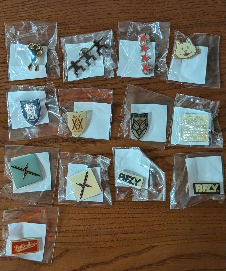 BUMP OF CHICKEN　ピンバッジ　コンプリート