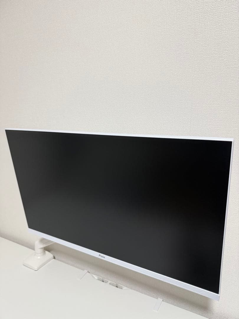 Pixio ホワイト モニター 本体
