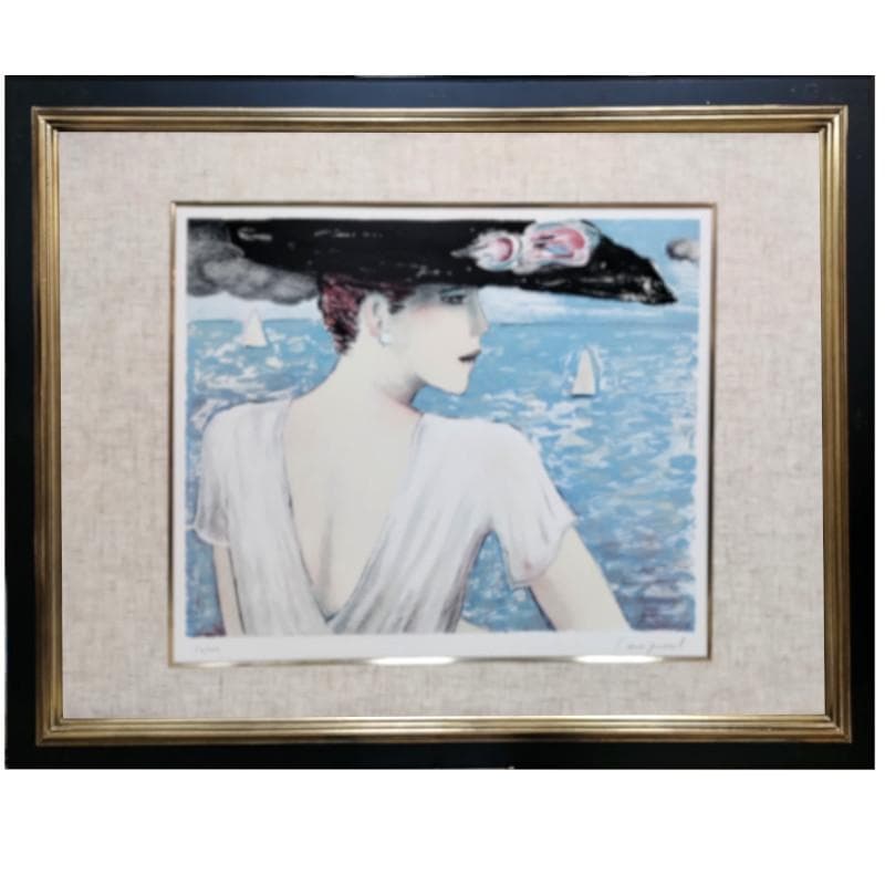 ☆カシニョール☆「黒い帽子のプロフィール」MO判　54/200