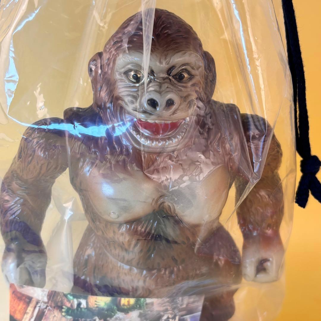 マルサン ジャイアントゴリラ450-Aタイプ ブラウン 後藤博彩色蓄光版カスタム