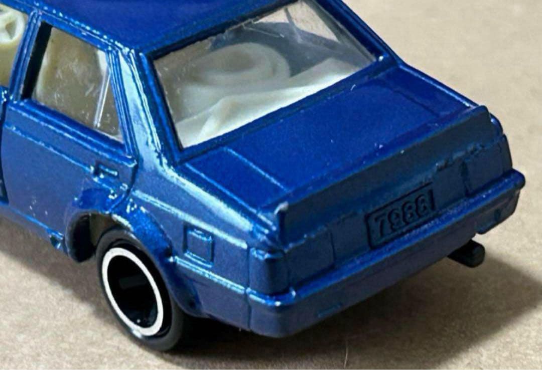 日本製 トミカ 三菱 ランサーターボ 紺