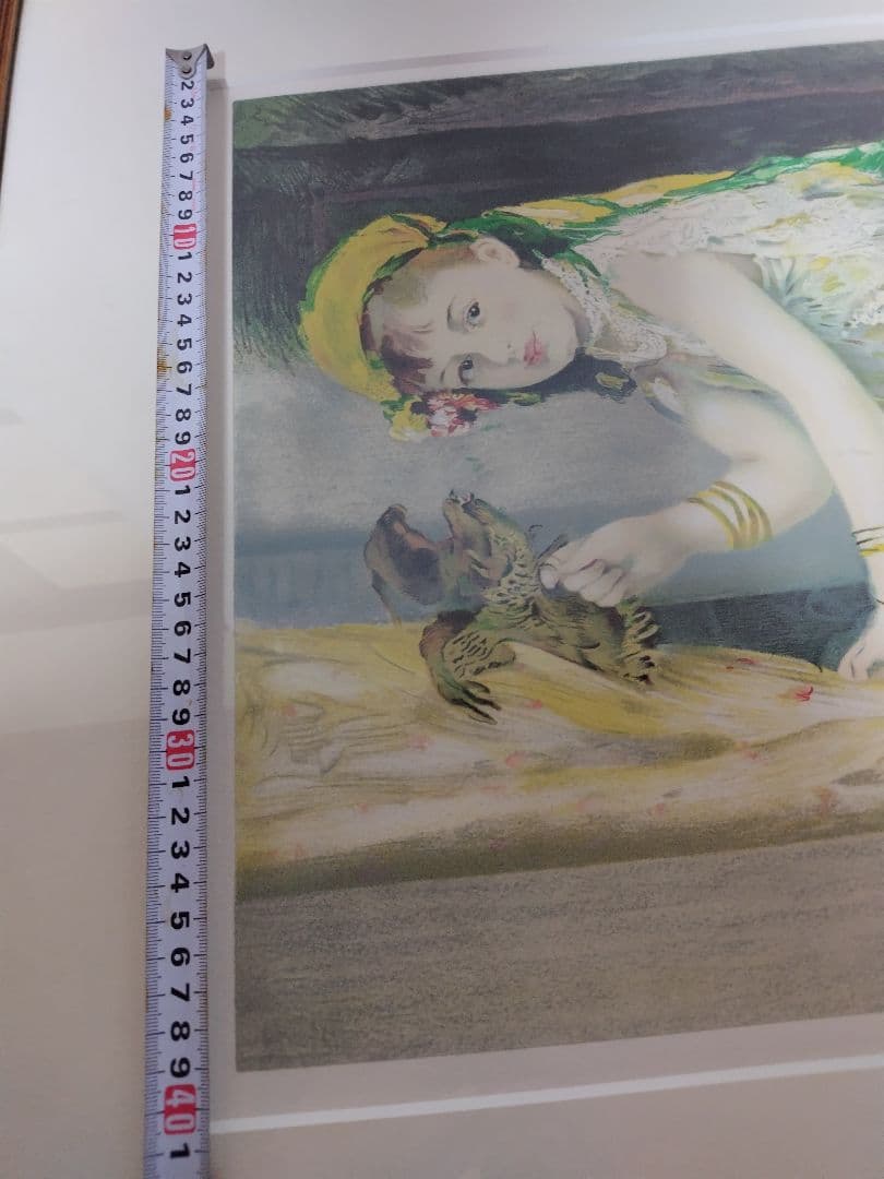 ルノアール、たかを持つ少女、鷹と少女