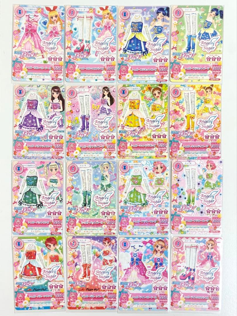アイカツ カード 劇場版アイカツ シュガーコーデ 16枚セット
