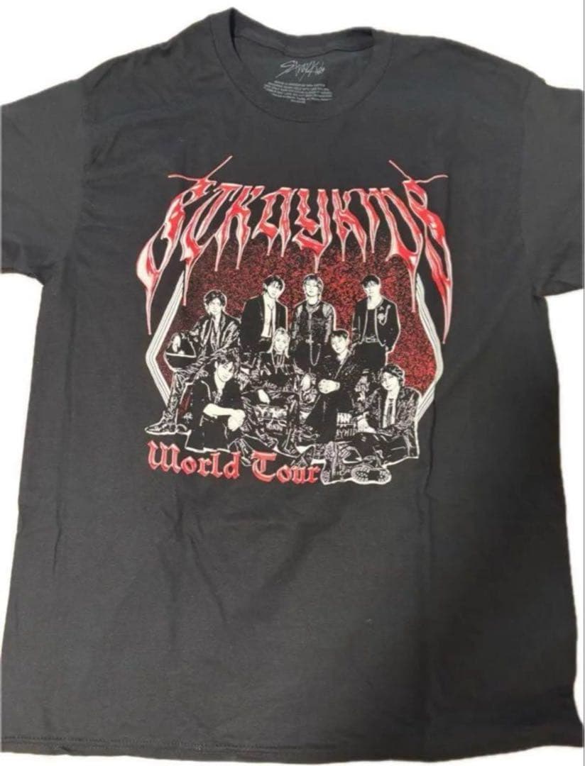 Stray Kids dominATE 北米グッズ メンバープリントTシャツM