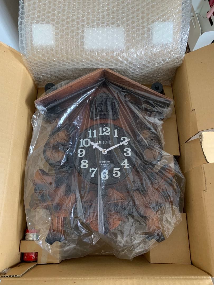 レア SEIKO PB 314 B 鳩時計　壁掛け時計　新品未使用