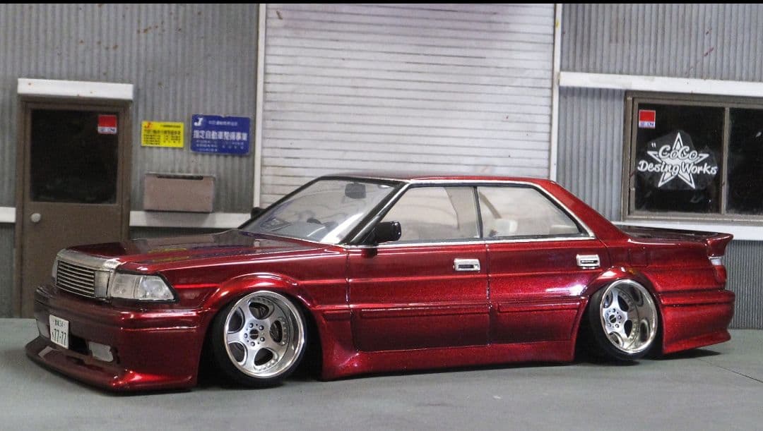 1/24 130系　クラウン 完成品　インシュランス　VIP UZS131