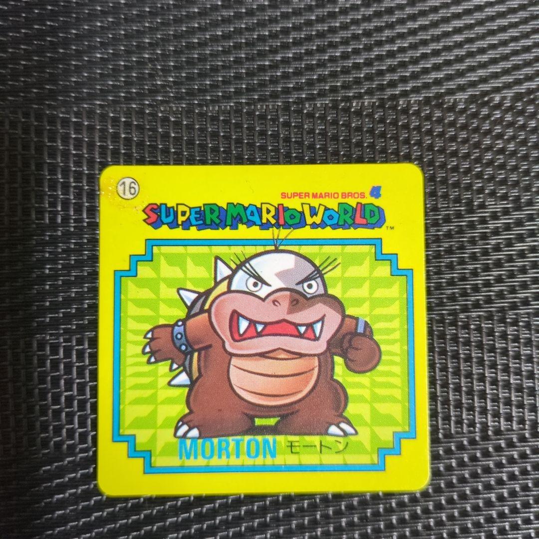 １９９０年発売　スーパーマリオワールド　カード　キラマグネット４枚目　写真全て込