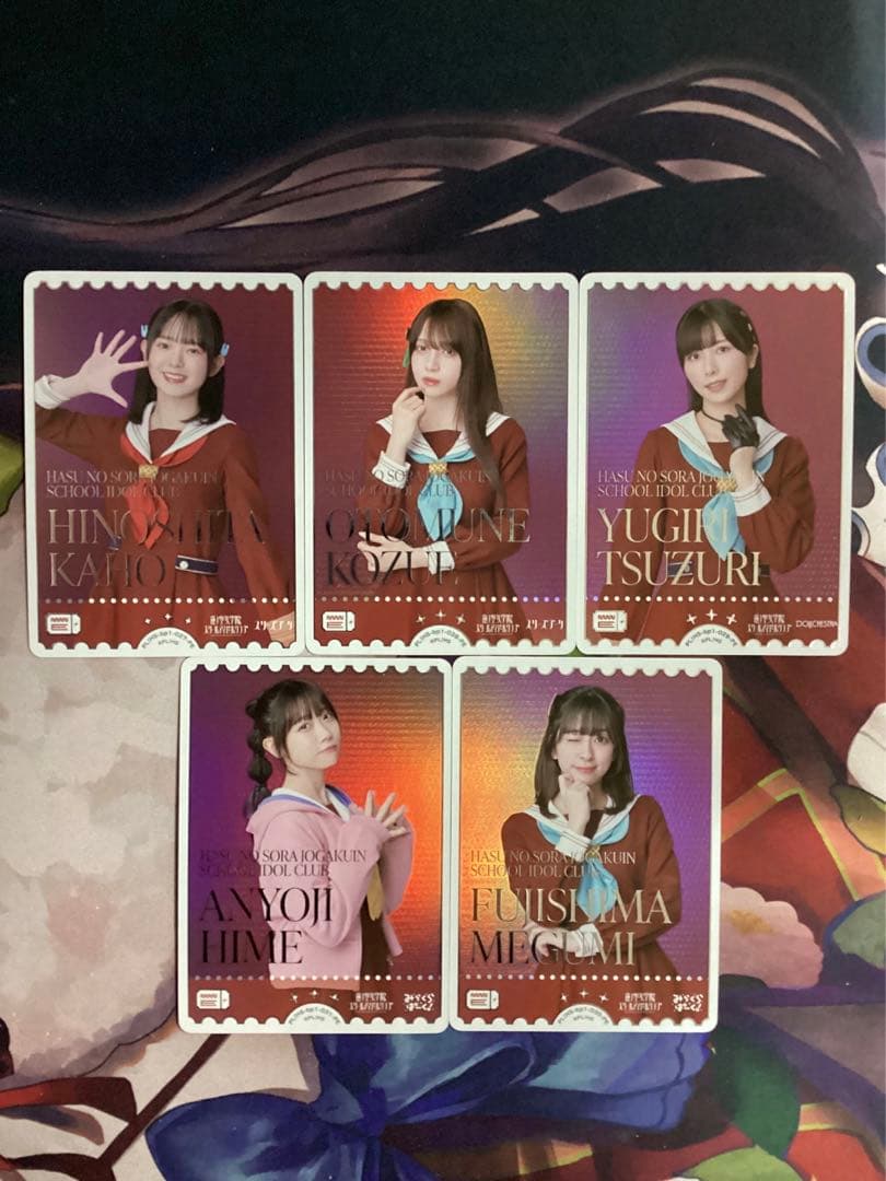 ラブライブオフィシャルカードゲーム 蓮ノ空女学院 PE5種セット