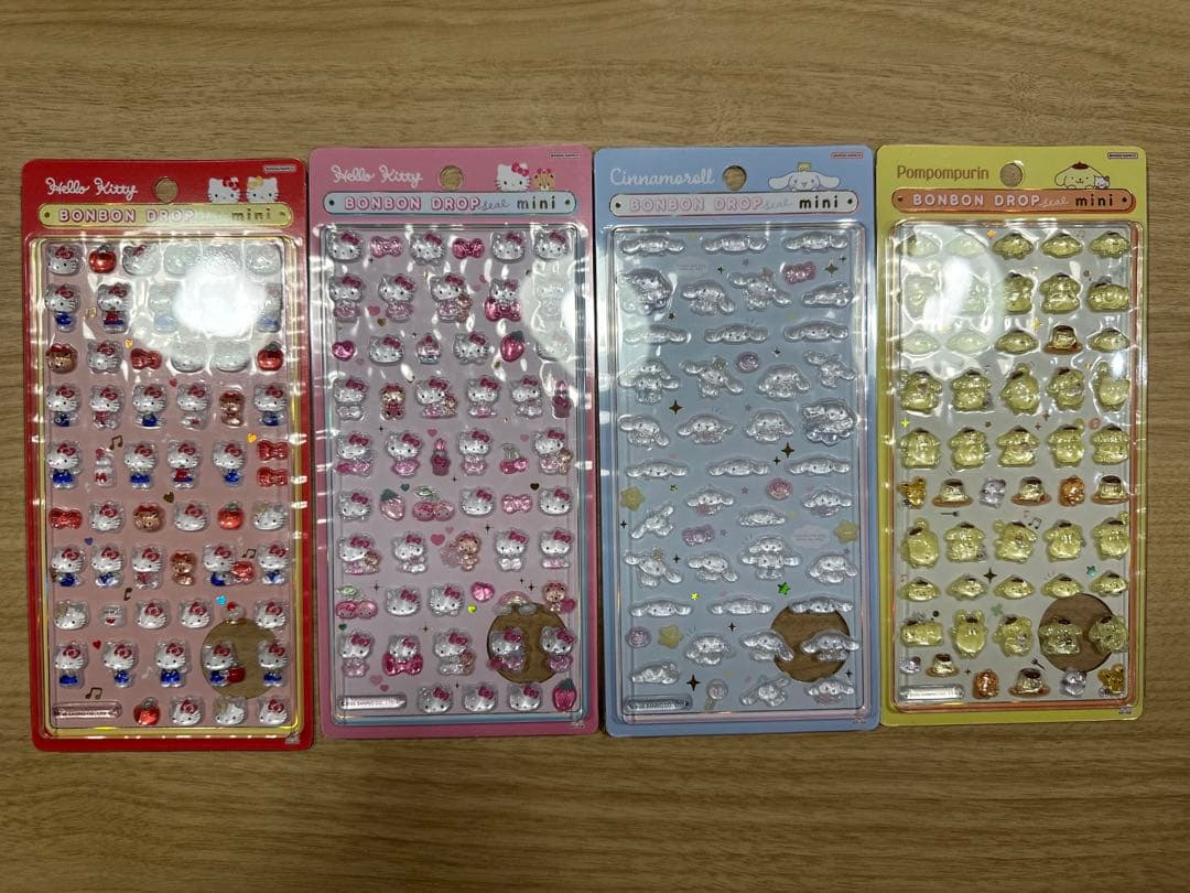 【正規品 】ボンボンドロップシール サンリオ mini 【新品未開封】コンプ