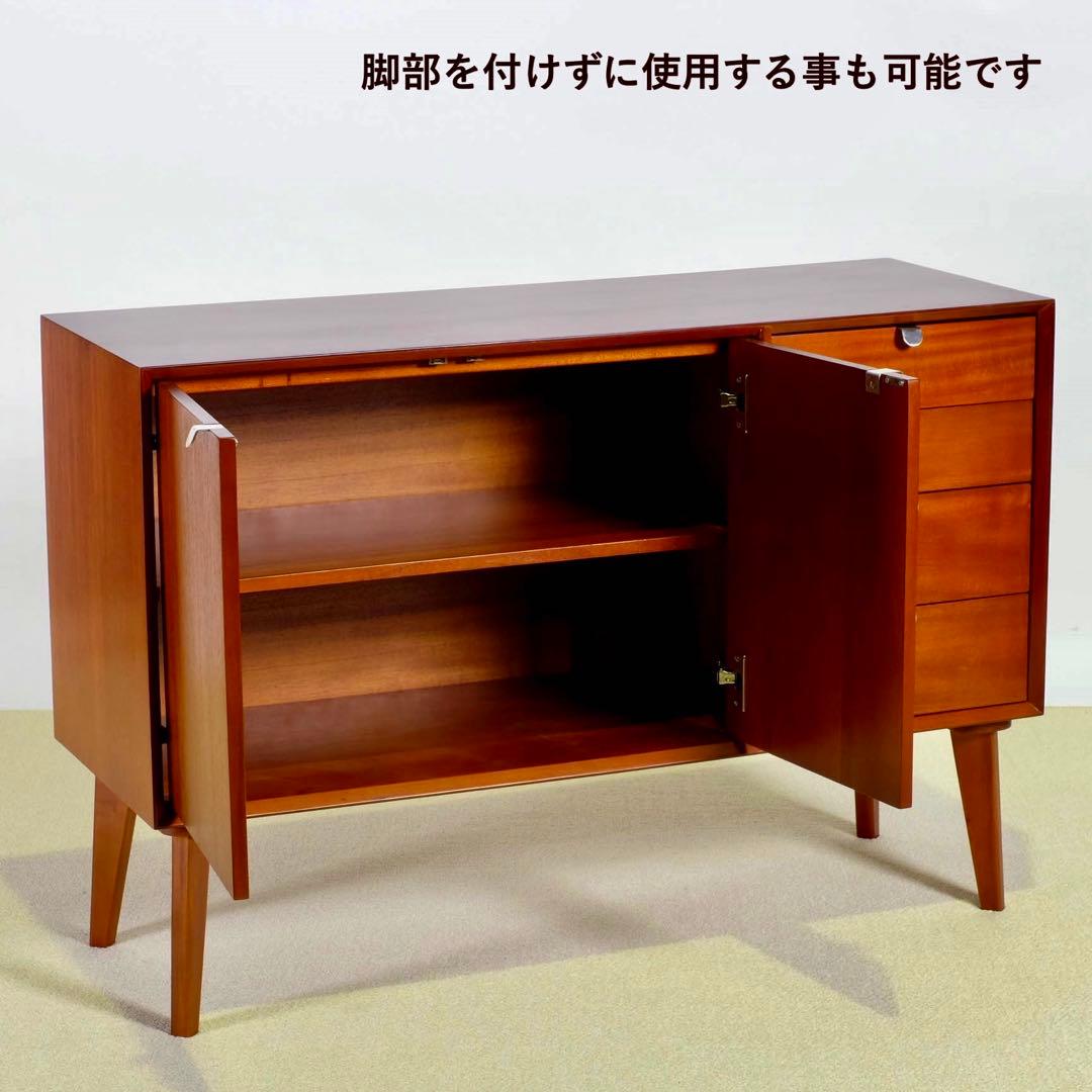 M 新品 北欧 キャビネット リビングボード 収納 本棚