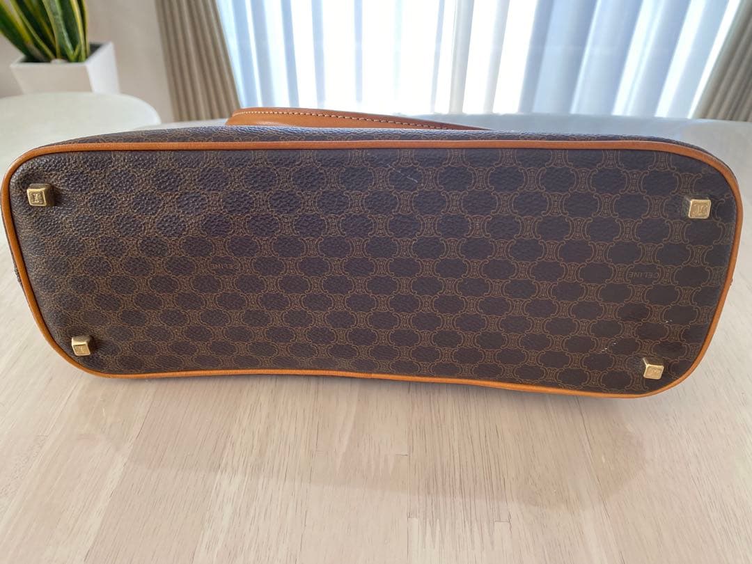 CELINE ダークブラウン ハンドバッグ