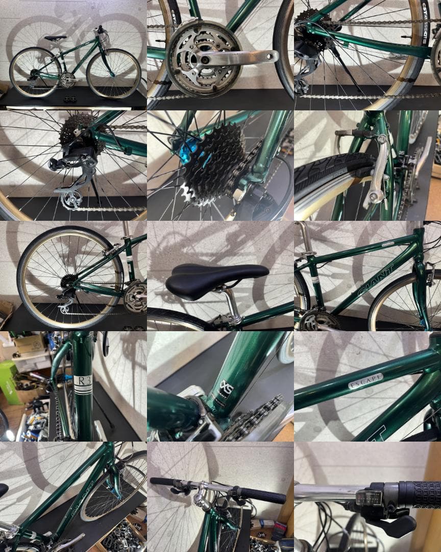 GIANT ESCAPE R3 クロスバイク sizeXXS　グリーンカラー