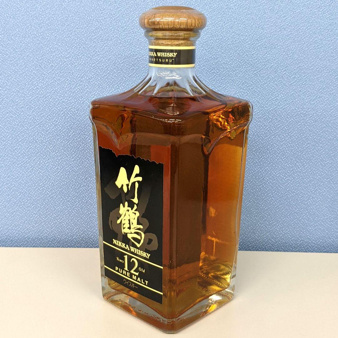 ニッカ　竹鶴12年　ピュアモルト　660ml　40%　箱なし⑦