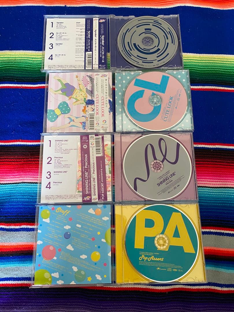アイカツ CD 11枚セット まとめ売り アイドル活動 いちご アニメ