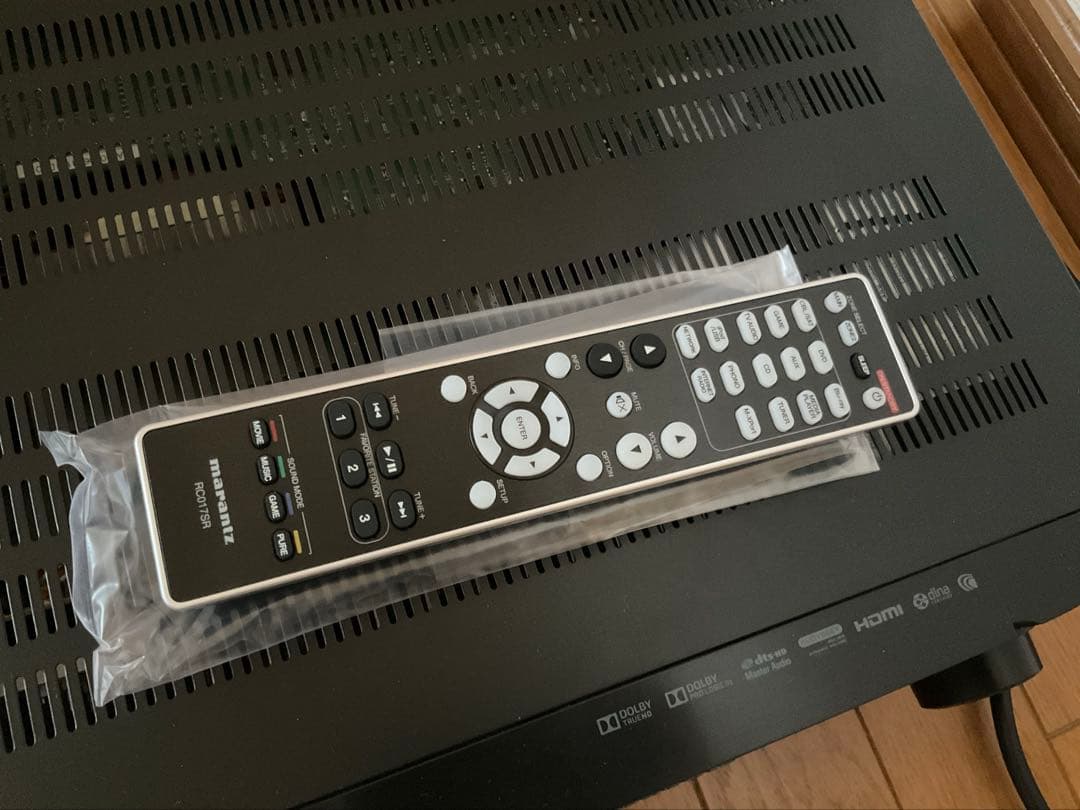 【美品】marantz AVアンプ NR1603 リモコン新品