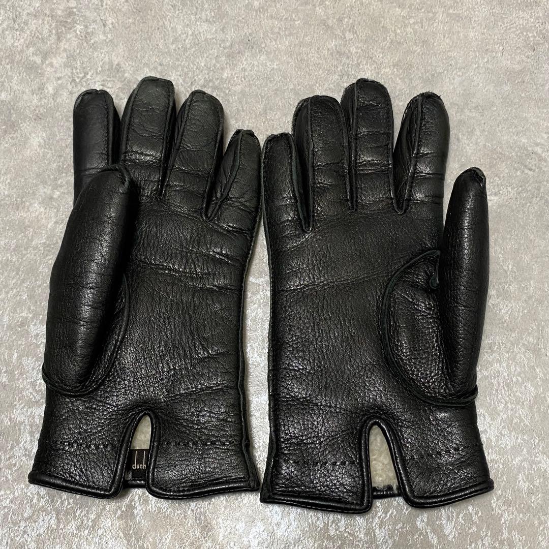 England イングランド製 dunhill ダンヒル グローブ 手袋 レザー