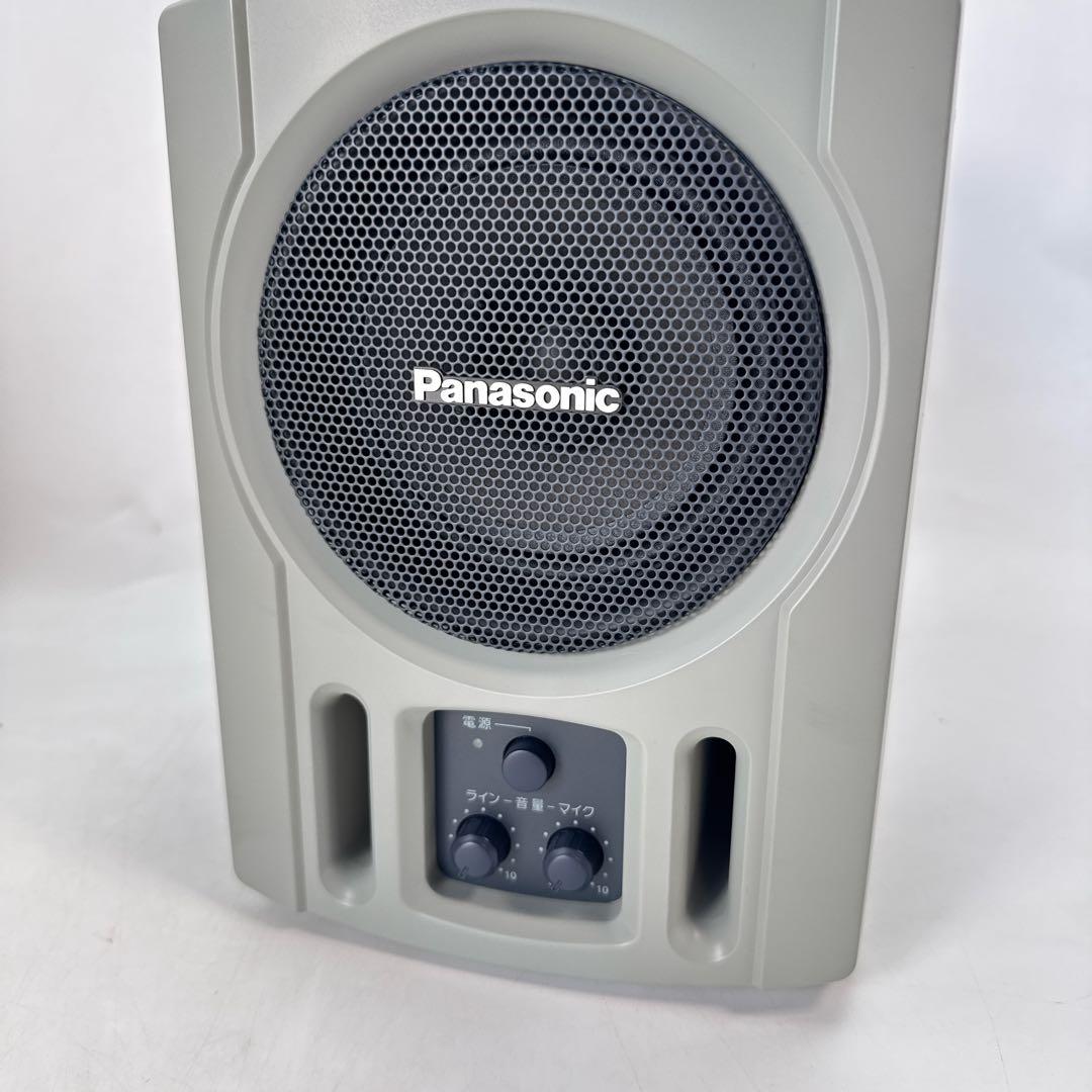 パナソニック パワードスピーカー　WS-66A ライトグリーン