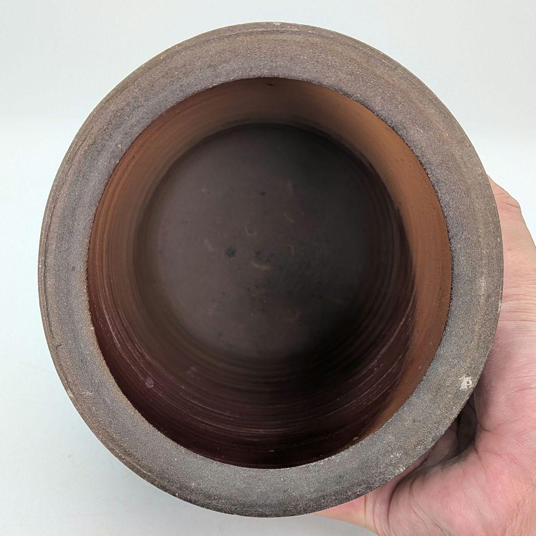 人間国宝 藤原雄 備前焼 花器 用心箱 花瓶 花入 花生 フラワーベース 華道具