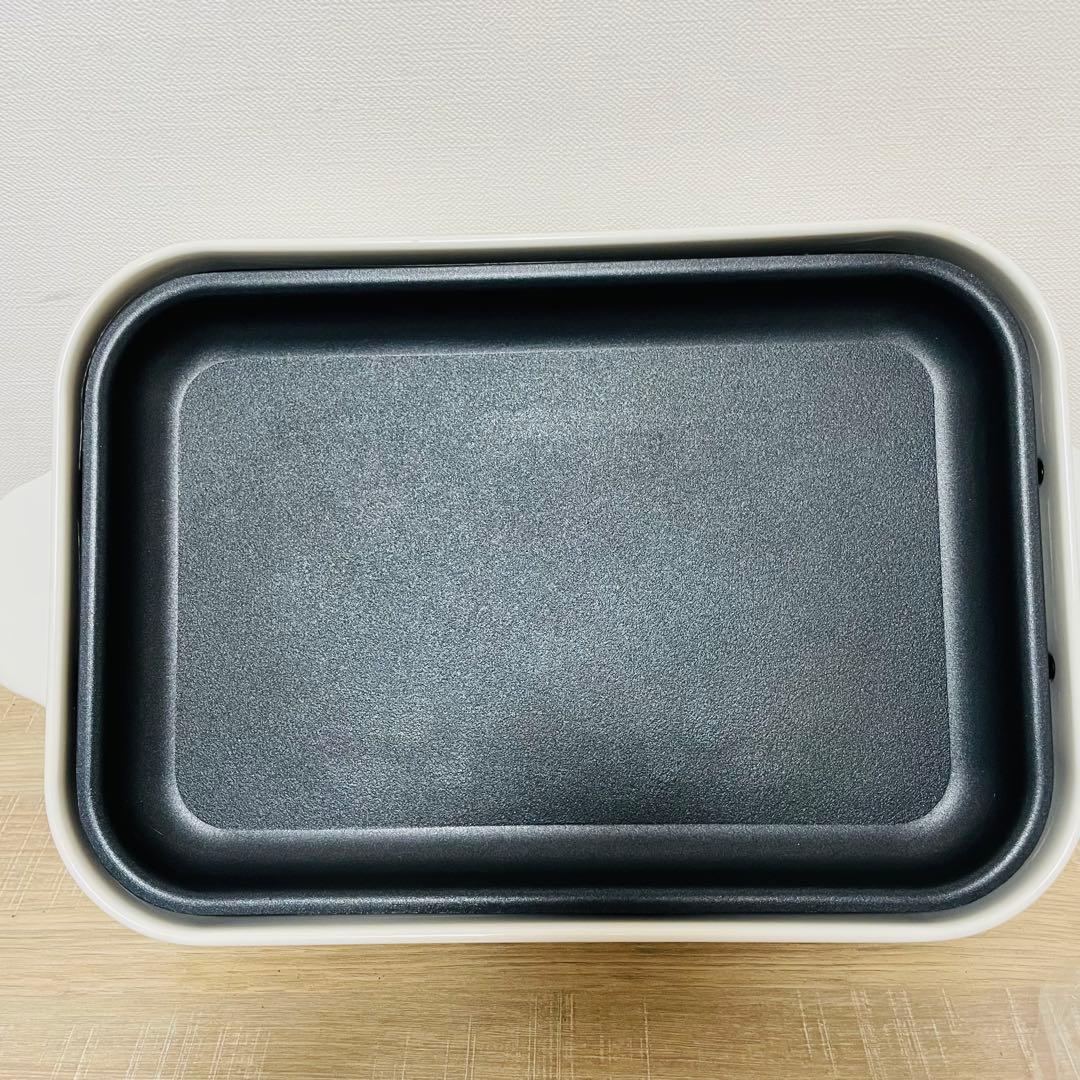 ほぼ未使用 BRUNO コンパクトホットプレート セラミックコート鍋セット