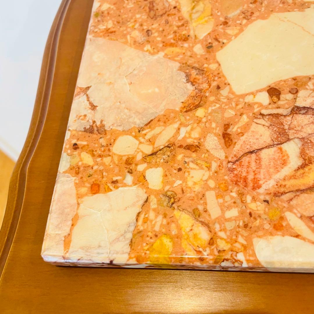 イタリア 大理石　猫脚 コンソール 台　テーブル アンティーク