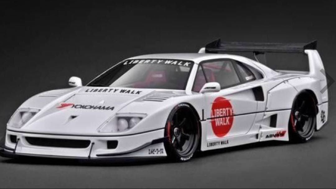1/18 LB-WORKS 40 White 【IG3752】