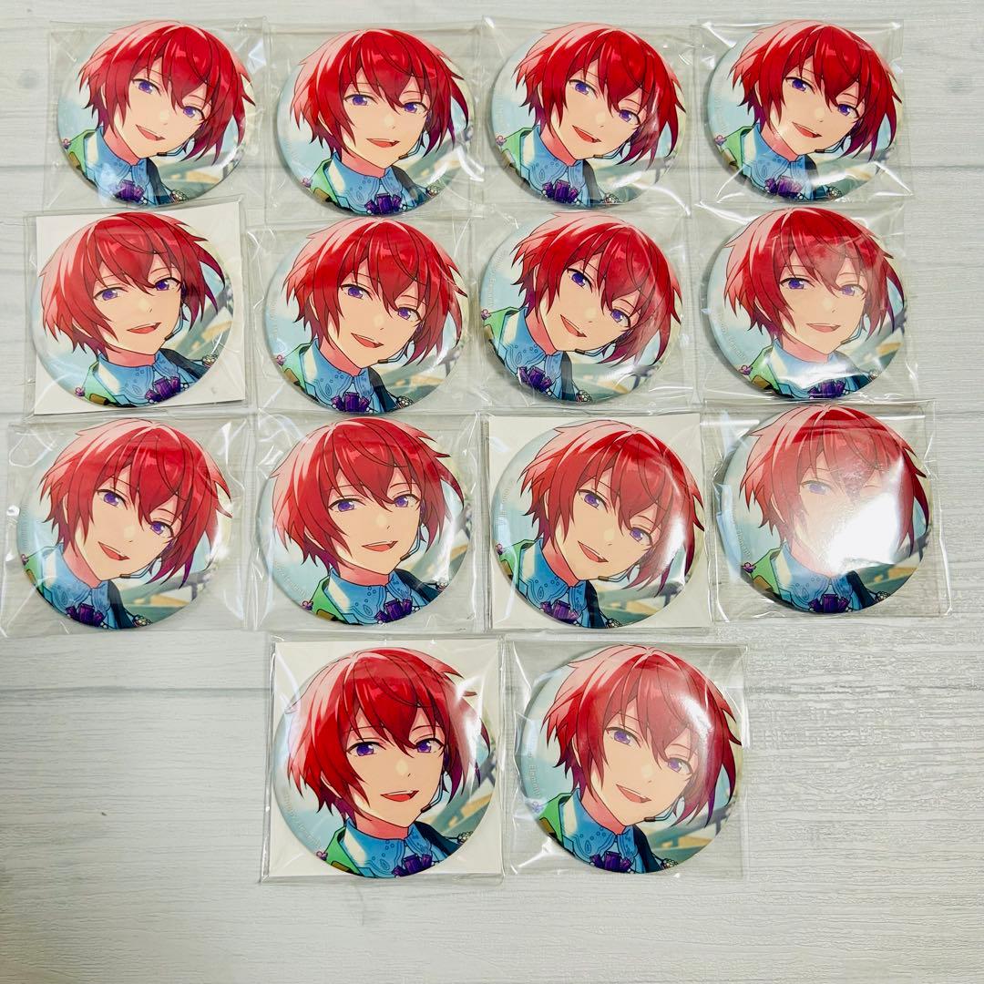あんさんぶるスターズ　あんスタ　朱桜司　フィーチャースカウト2 缶バッジ　20個