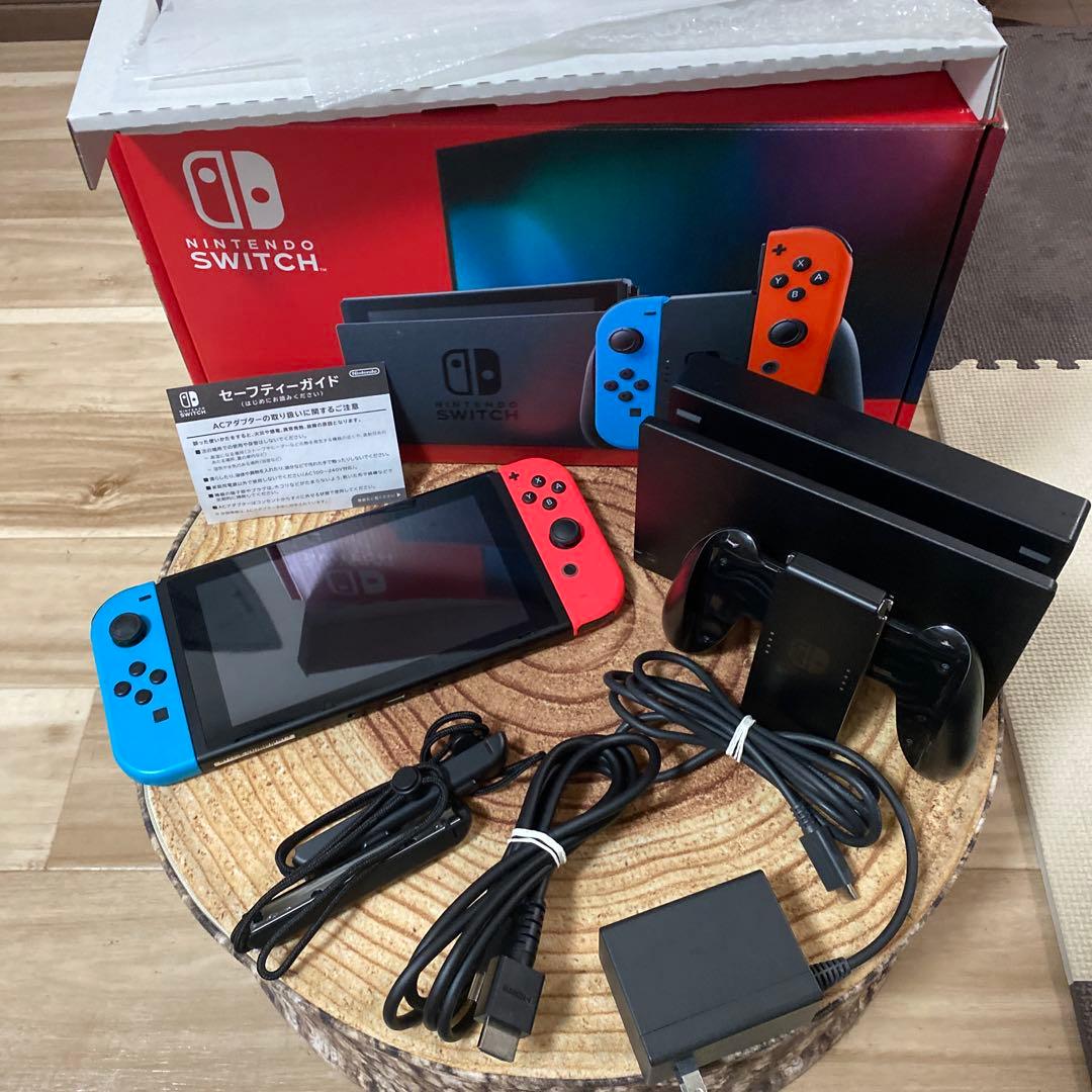 Nintendo Switch ニンテンドースイッチ本体　ネオン ⑥