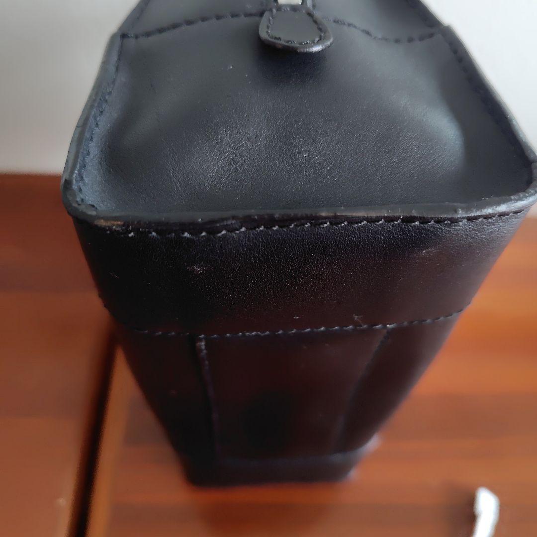 ユキさま専用 LOEWE ブラック レザーミニハンドバッグ