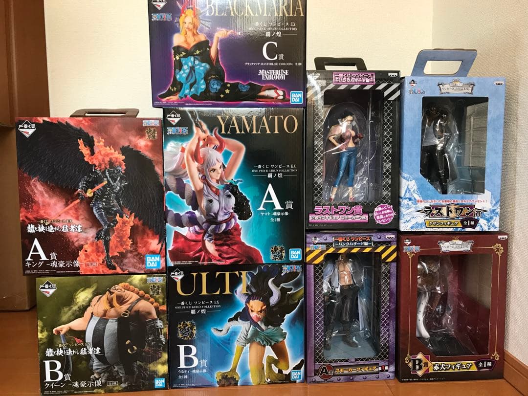 一番くじワンピース　フィギュア 9体 まとめ売り