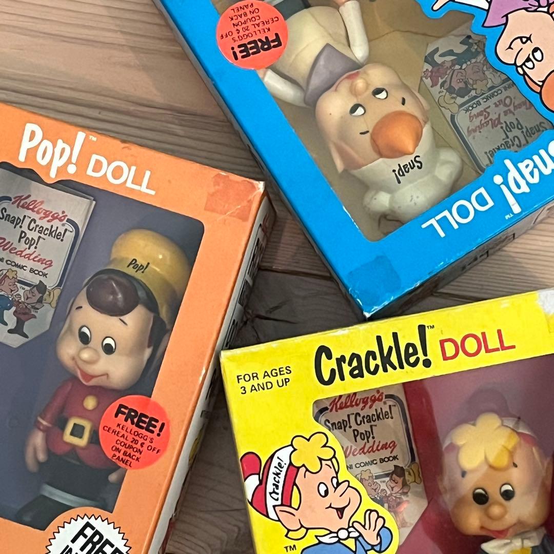 ◯ ビンテージ ◯ ケロッグ 人形3点セット アドバタイジング