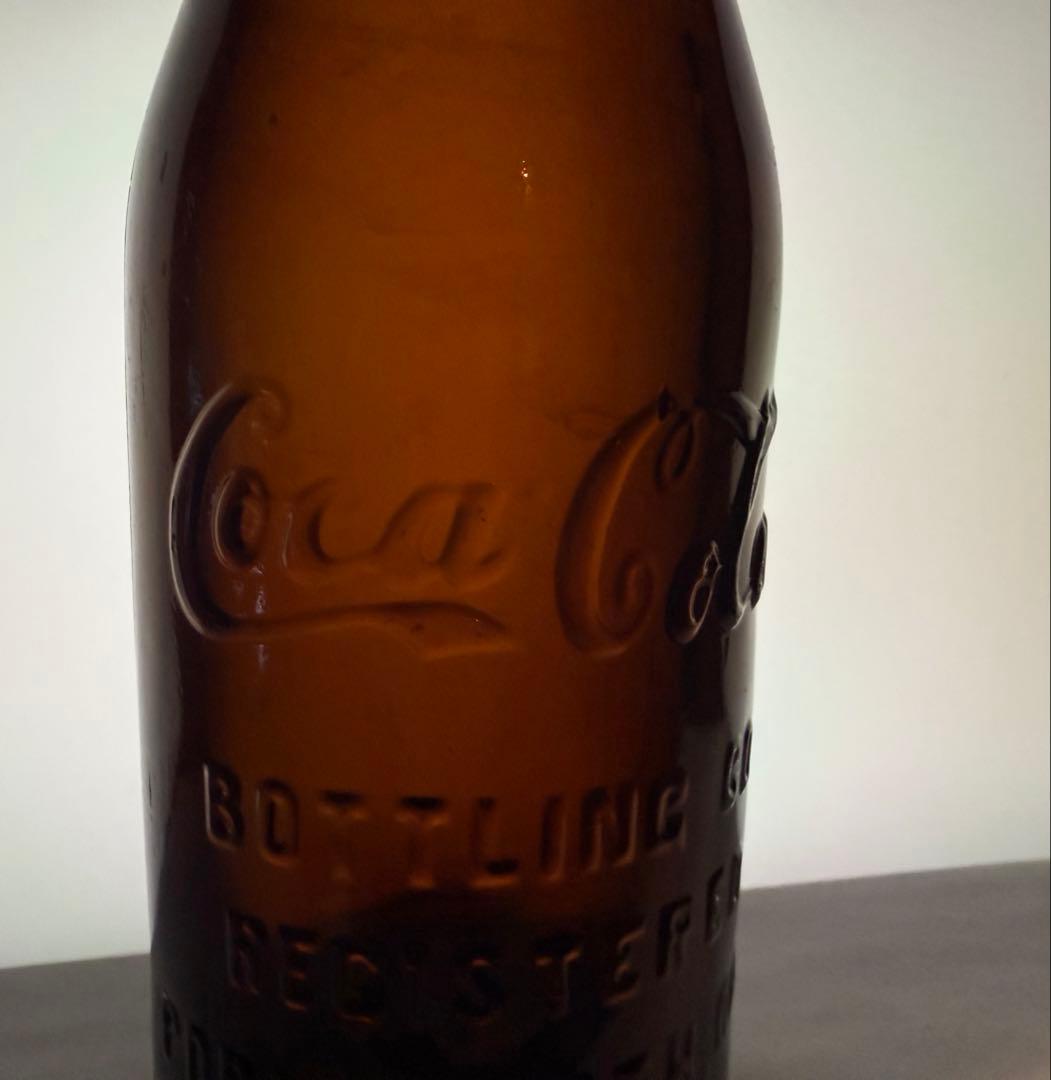 C1⭐︎秘蔵品⭐︎1910年代 Coca Cola ストレートサイドボトル