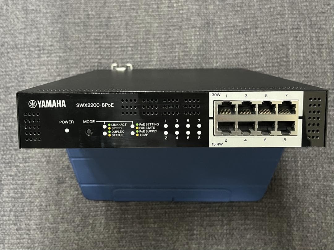 YAMAHA SWX2200-8PoE スマートL2 スイッチ 中古美品 003