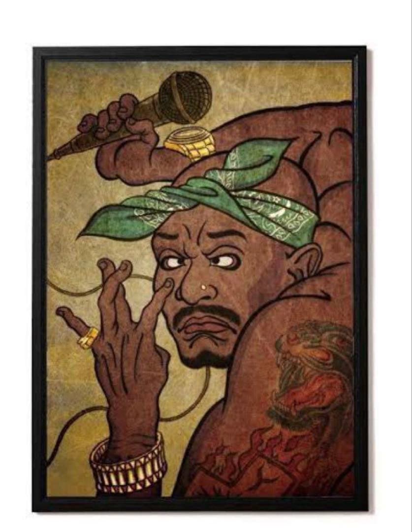 APPLEBUM 2PAC A1 ポスター　2パック