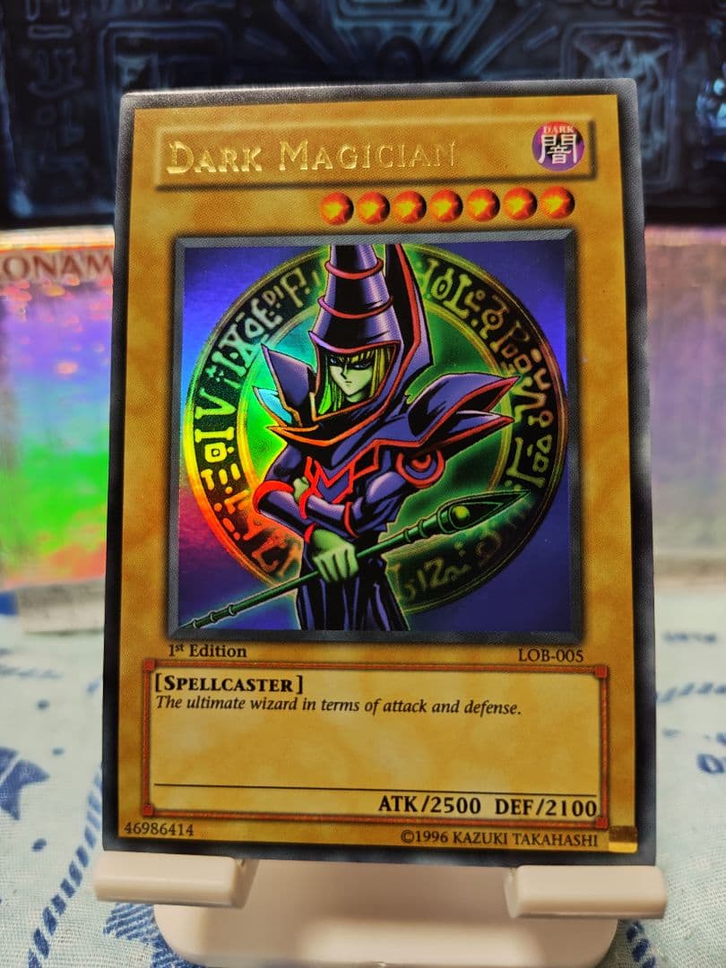 遊戯王 ブラック・マジシャン旧アジア 1st Edition LOB-005