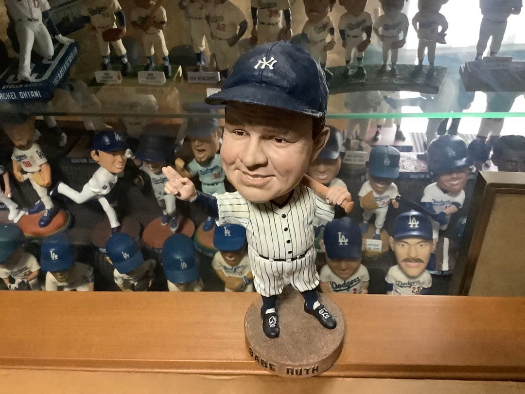 ベーブ・ルース West Land社製 ボブルヘッド