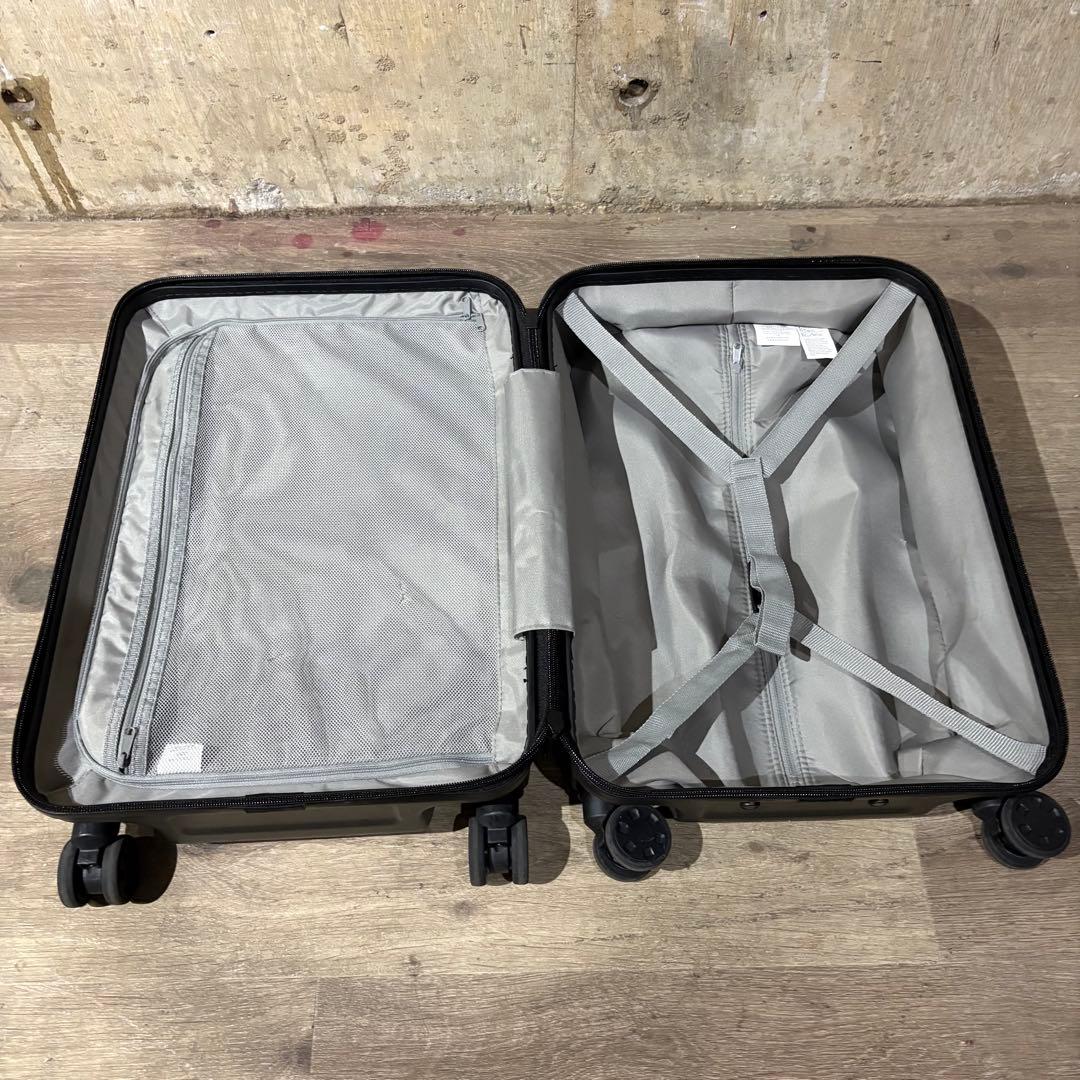 MUJI 無印良品 バーを自由に調節できるハードキャリーケース 36L ※訳アリ
