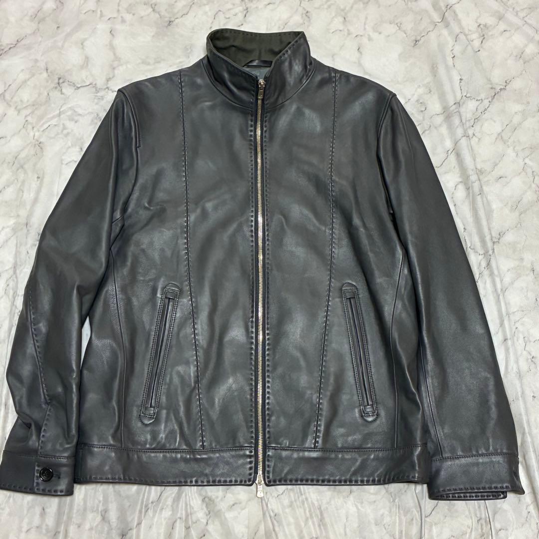 MEN'S BIGI【現行モデル】クロームタンニングレザージャケット