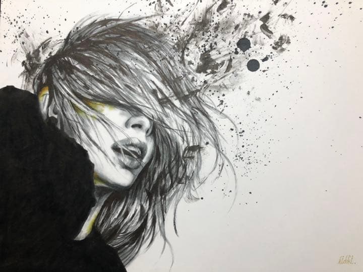 【威風】 原画