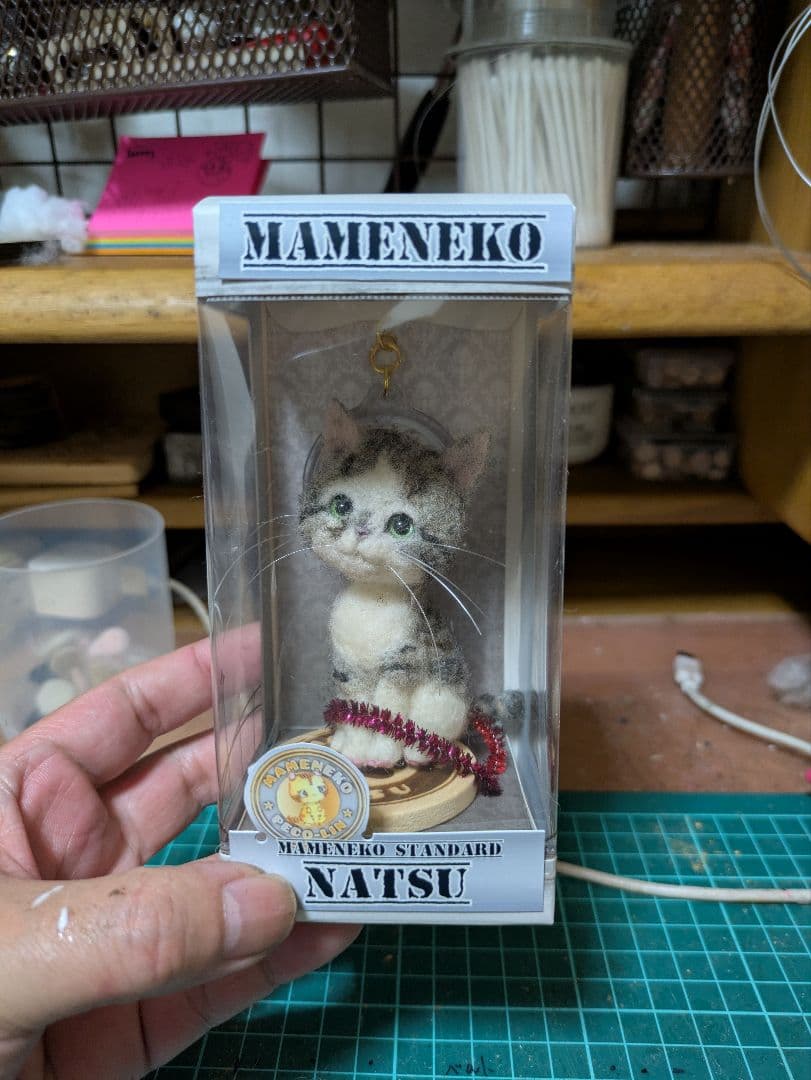 うしなつ出品 豆猫PECO-LIN