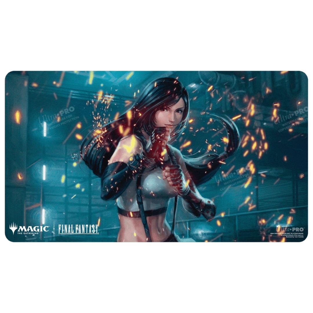 ウルトラプロ/FF 《格闘家、ティファ》プレイマット MTG FF ウルプロ