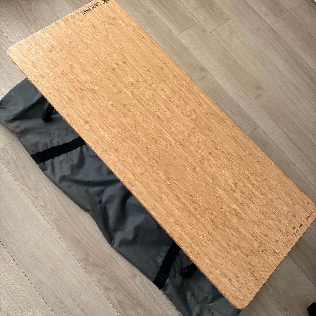 スノーピーク フォールディングシェルフ Light Bamboo