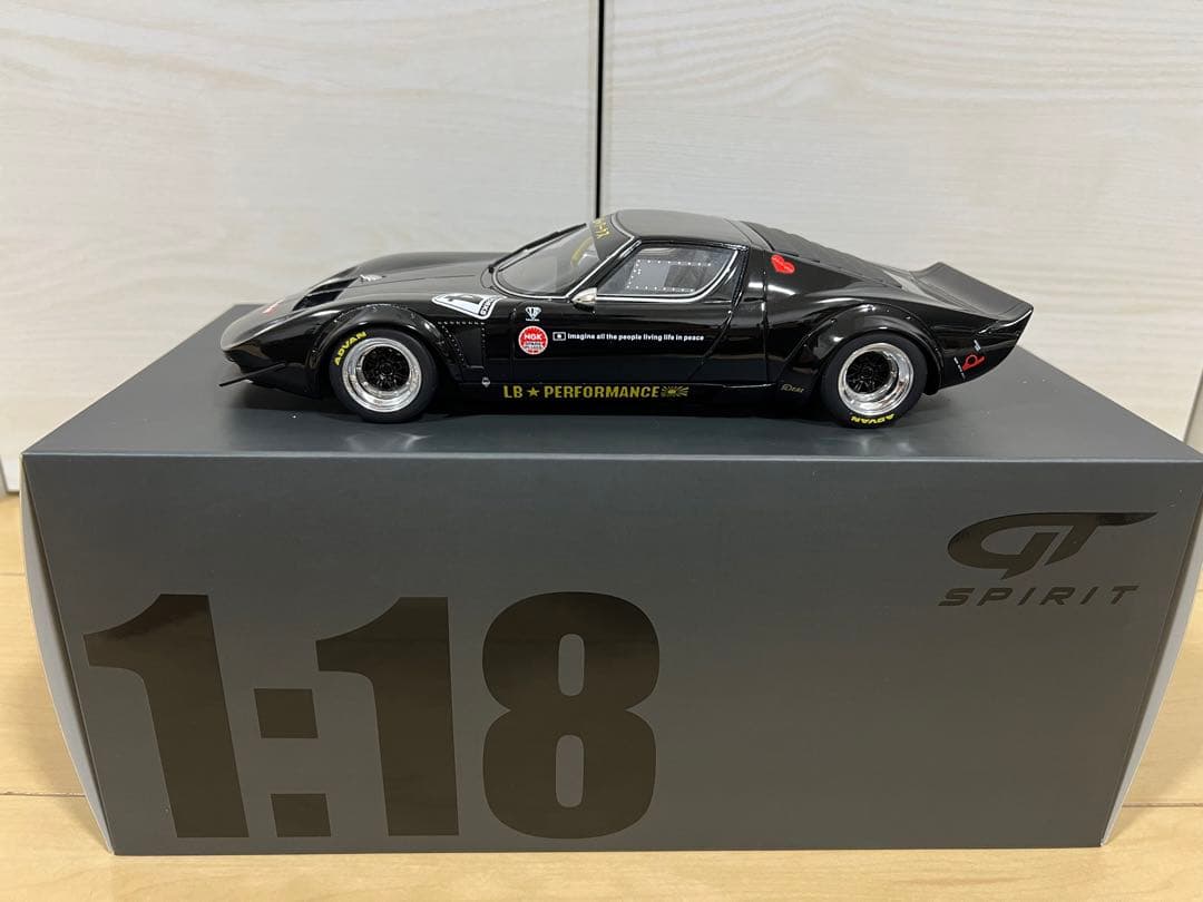 GTスピリット 1/18 LB WORKS ランボルギーニ ミウラ ブラック
