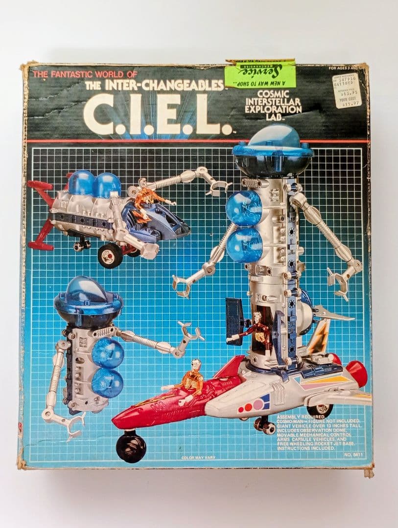 海外版ミクロマン INTERCHANGEABLES C.I.E.L. タワー基地