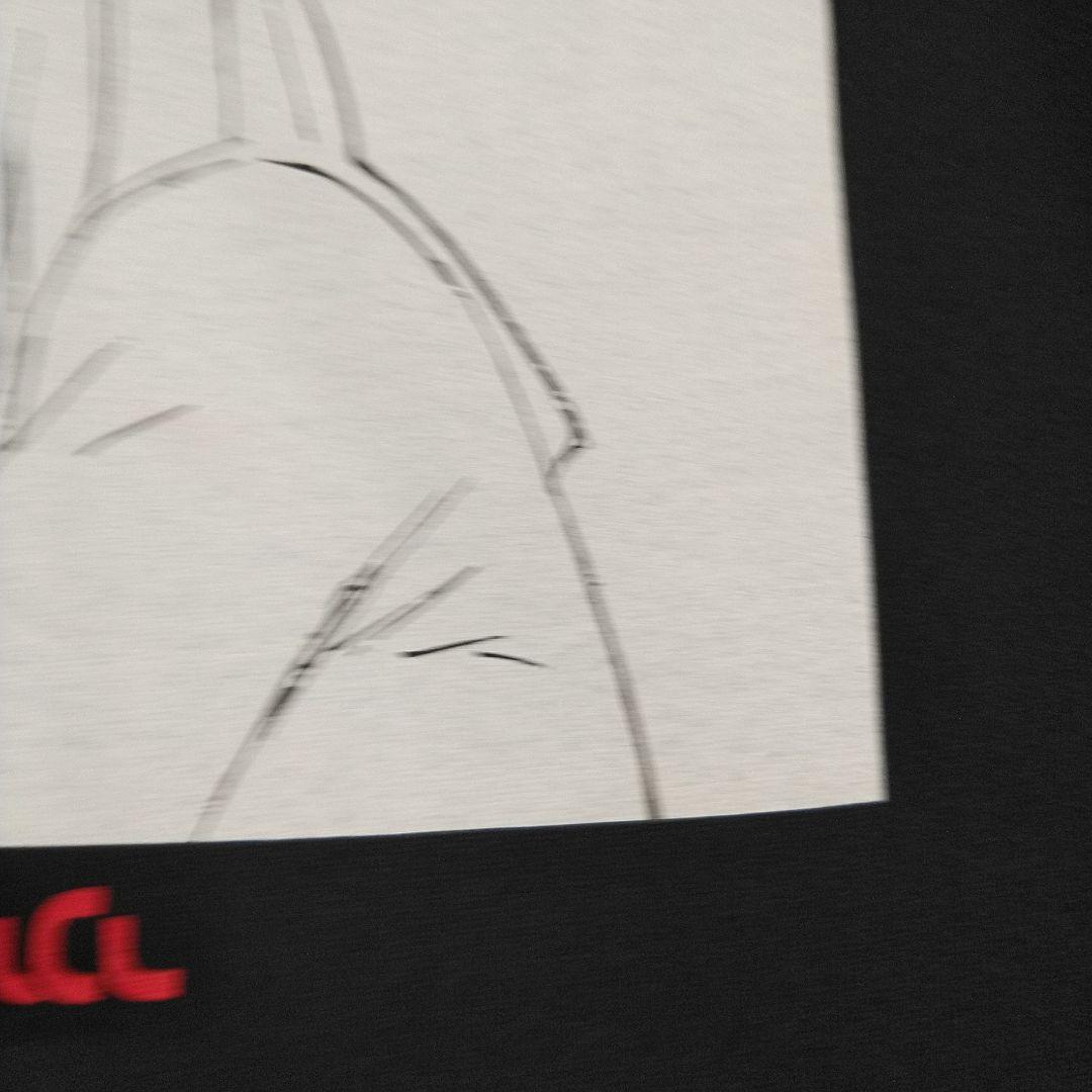 ほぼ新品　フリクリ　サメジマ・マミ美　ガイナックス　貞本義行　Ｔシャツ　黒　ＸＬ